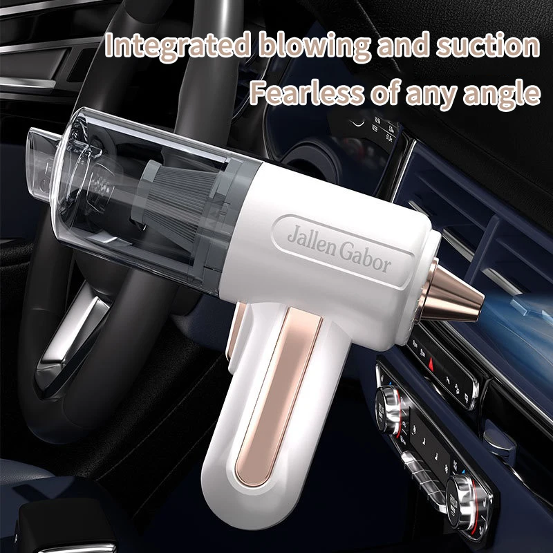 Aspirapolvere wireless Aspirazione potente Aspirazione e soffiaggio ad alta potenza Aspirapolvere portatile a doppio uso per peli di animali domestici in auto