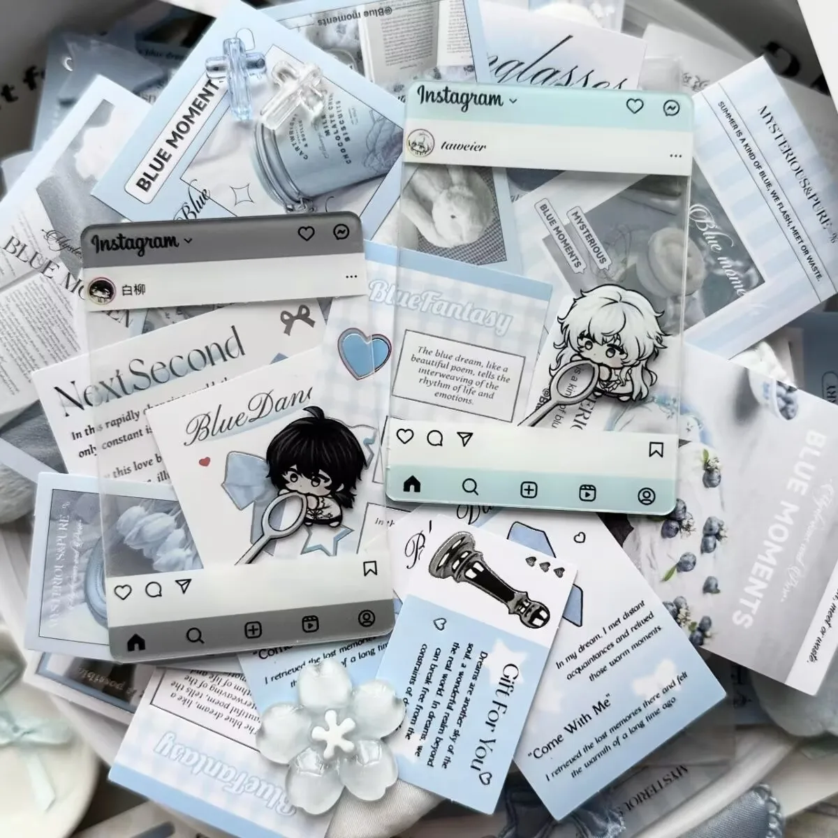 Saya menjadi dewa dalam permainan horor itu. ""White Willow Xieta"" Ba Ji Gu Zi sebagai hadiah musim kelulusan untuk teman Kartu lencana