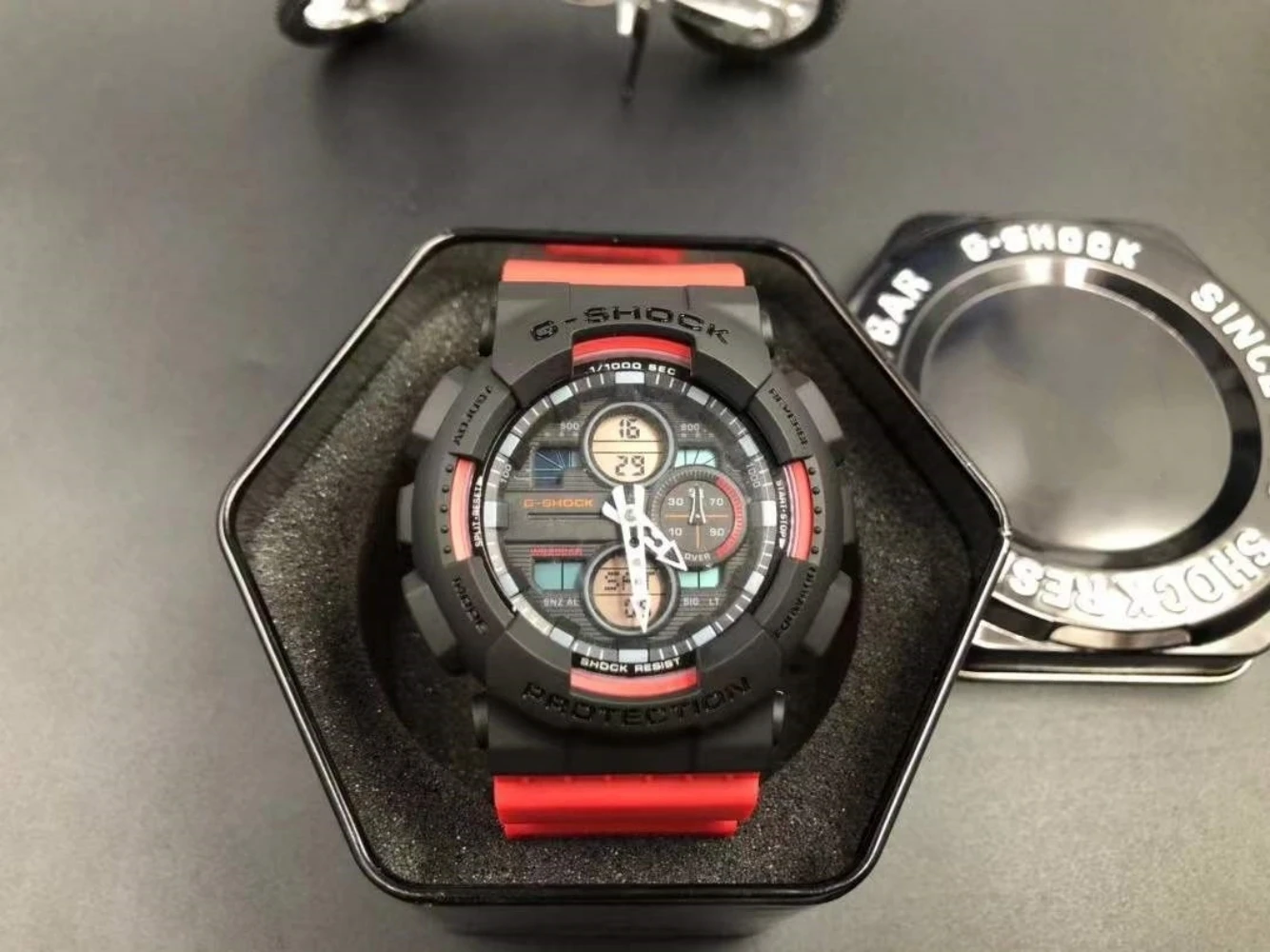 

G-SHOCK Sport Digital Quartz Men's Watch Full Function World Time LED 140 Oak Series