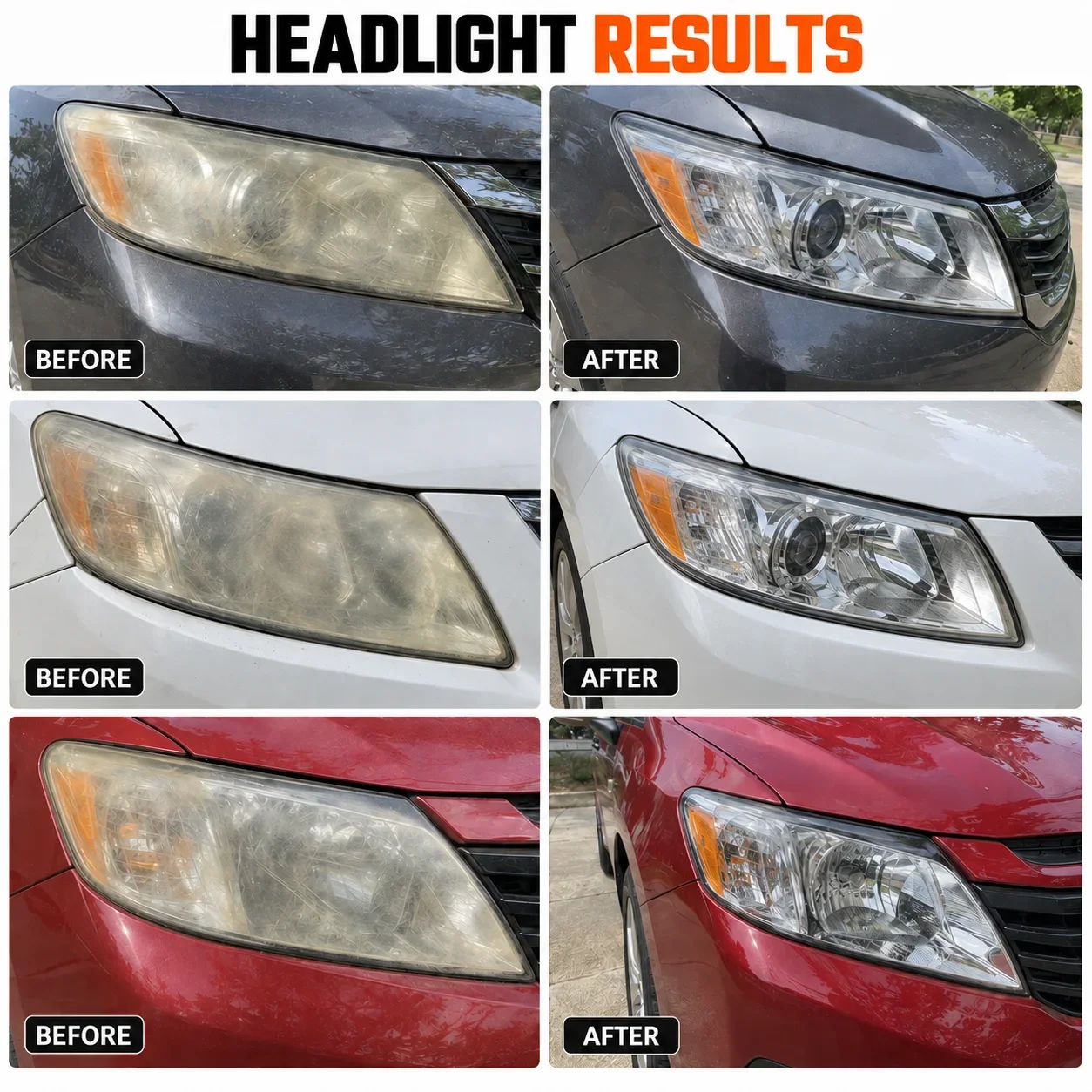 Auto Headlight Polish Restorer Car Head Lamp Lens Cleaning Agent Restore Cloudy Yellowed Headlights Repair Scratches
