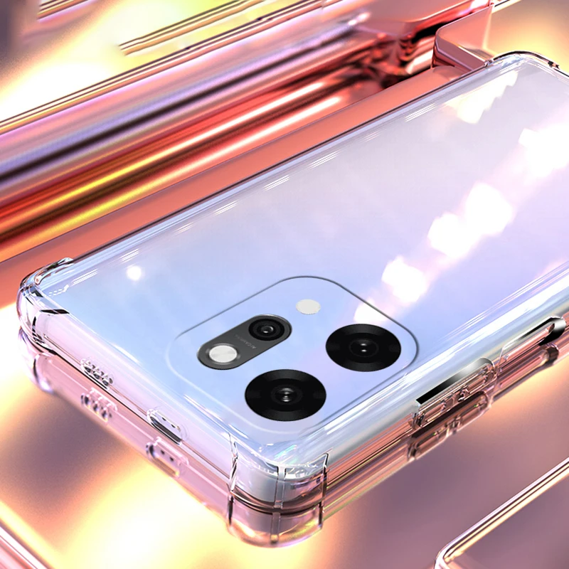 

Shockproof Clear Phone Case For OPPO Reno 14 Pro 5G 14F Clear Shockproof Silicone Soft Back Cover For OPPO Reno 14 Pro 14F 5G