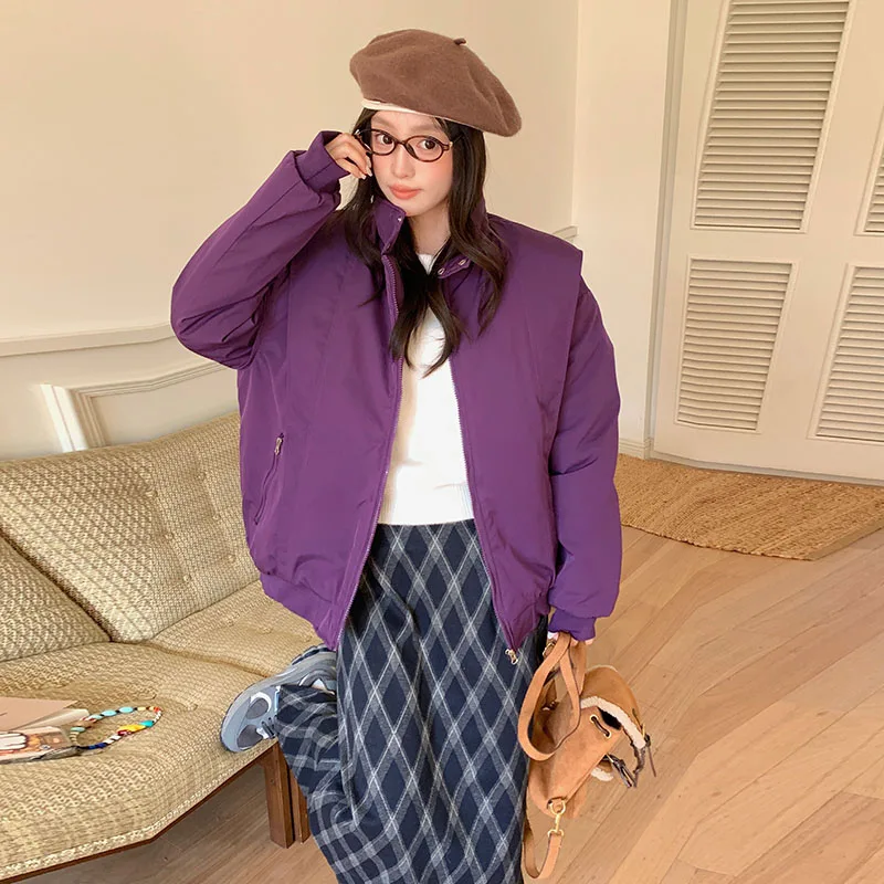 

Parkas Womens Knee Winter Polyamide Padded Full-Zip Double-Layered Multi-Pockets Concealed Trekking Hiking Practical Sporty 2025