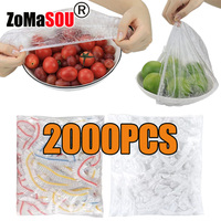 Disposable Food Cover Food Grade Fresh-keeping Food Grade Fruit Vegetable Storage Bag Elastic Plastic Bag Kitchen Accessories