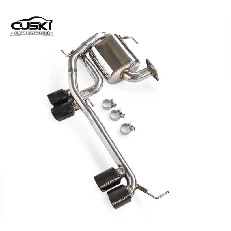 

Выхлопная система Catback подходит для BMW 330I 3.0T E93 2007-2012, высокопроизводительный интеллектуальный клапан, выхлопная труба, выходная мощность управления