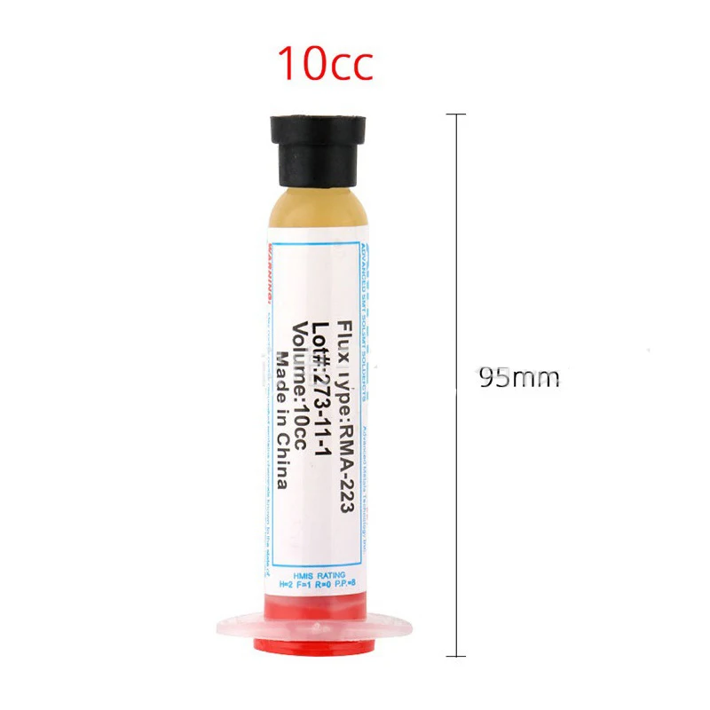 RMA-223 Syringe Solder Paste Flux Grease Repair Solde Lead Free Solder Paste Low Temperature No Clean Tin Solder Paste Welding