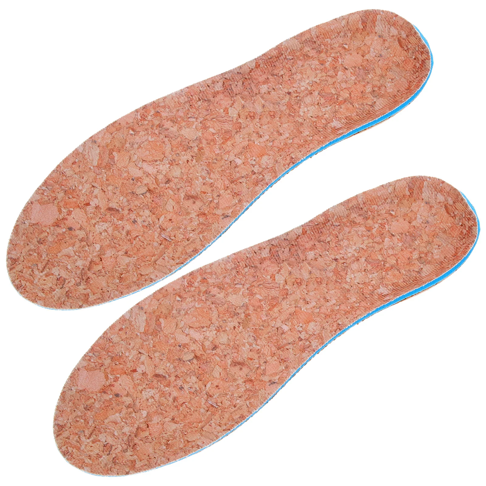 

Cork Insole Inner Heightening Shoe Inserts Men Invisible Insoles Increase Supple Heel