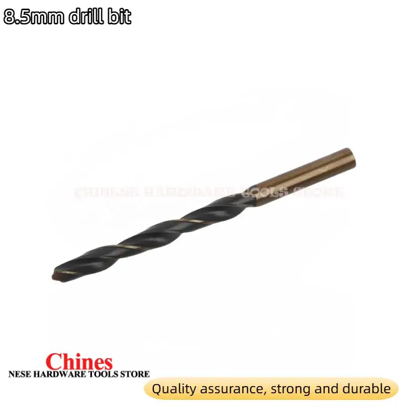 

8.5mm HSS Professional Twist Drill Bit Ideal for Drilling Hardened Steel, Cast Iron & Stainless Steel, Plus Assorted Sizes