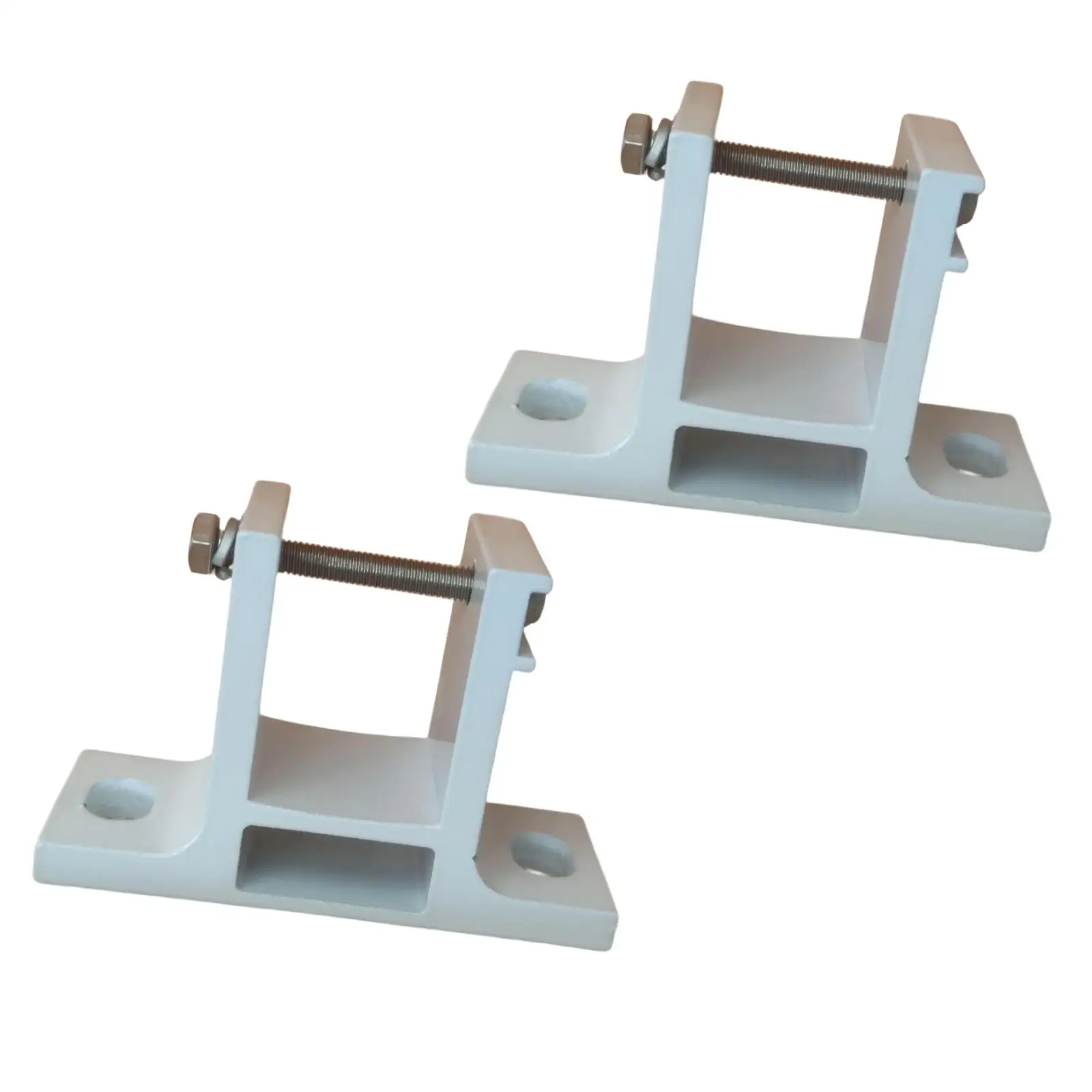 2 Pieces Awnings Wall Mounting Bracket Outdoor Canopy White Sunshade Rain Cover Support Bracket for Patio Balcony Porch Garden