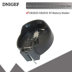 10 PCS Battery Button Cell Holder Socket Case CR2025 CR2032 3V Battery Holder 2032 Use-d to Carry Button Batteries