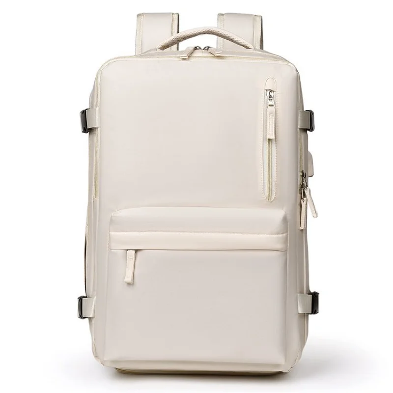 

Расширяемый дорожный рюкзак для женщин, большой вместимости, мужской уличный рюкзак с множеством карманов, унисекс, сумка для ноутбука, для колледжа