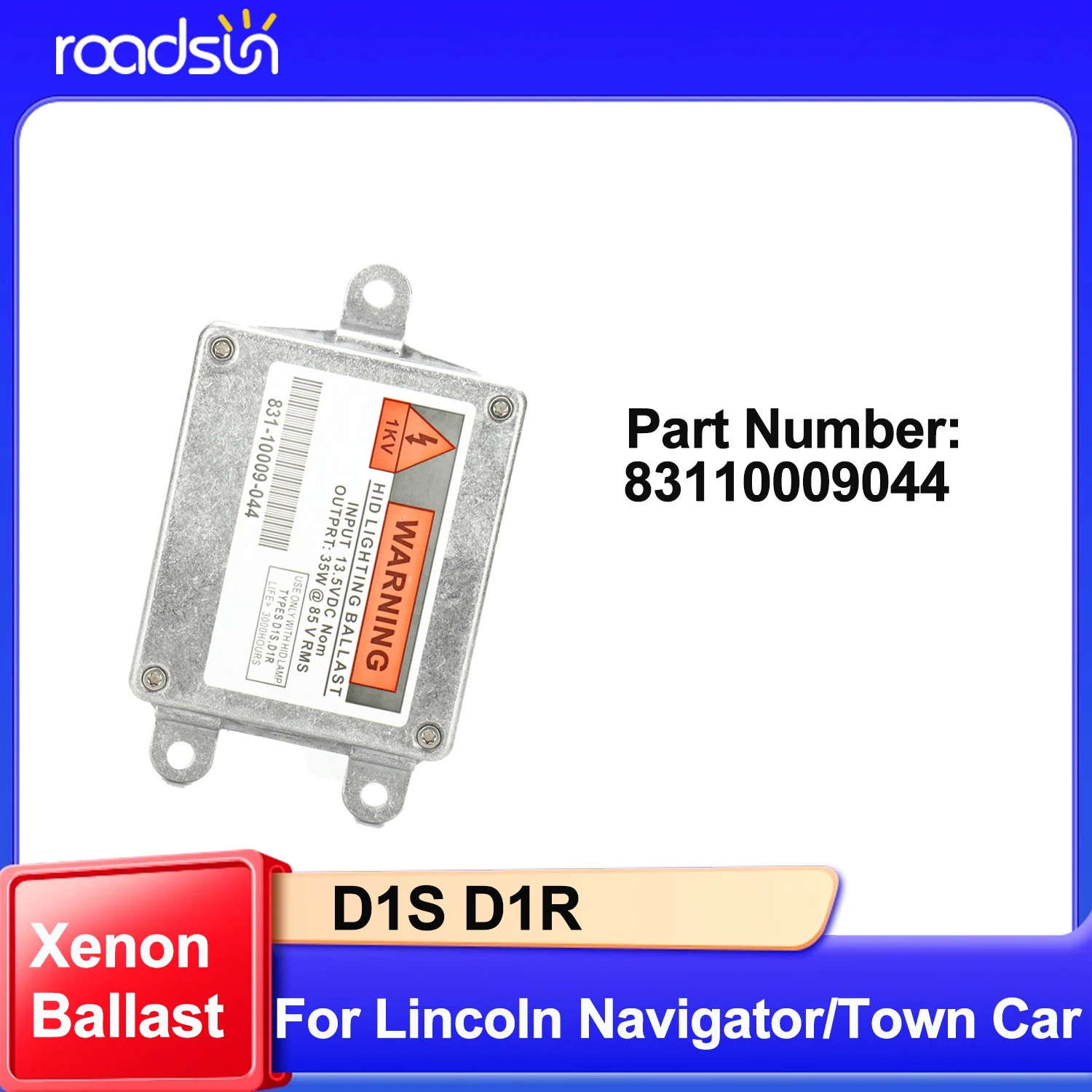 831-10009-044 83110009044 Xenon D1S D1R Controller Headlight HID Ballast Replacement For Lincoln Navigator /Town Car