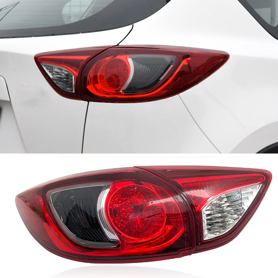 1Pc Car Rear Tail Lamp For Mazda CX-5 2013-2015 2016 Without Bulb Inner/Outer Parking Stop Lamp Turning Signal Clearance Lights