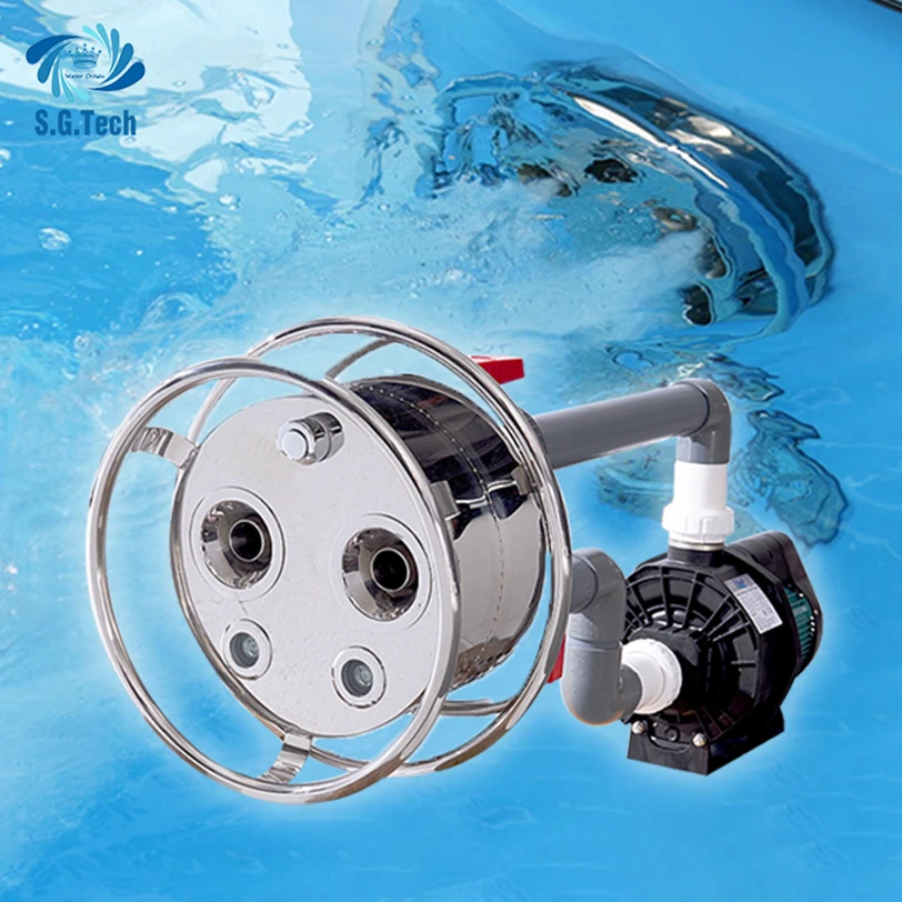 Stainless Steel Counter Current Trainer Big Power Strong Push Trainer Pool Accessories
