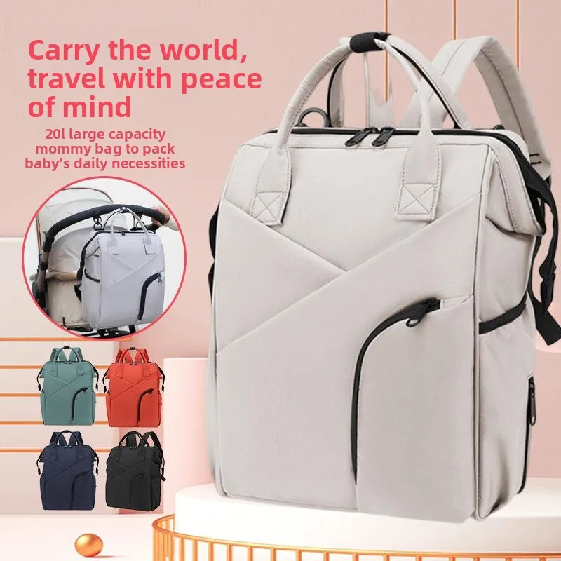 

Новая модная легкая сумка для мамы, большая вместительная водонепроницаемая сумка для хранения для мам и мам, школьная сумка Briti Sle