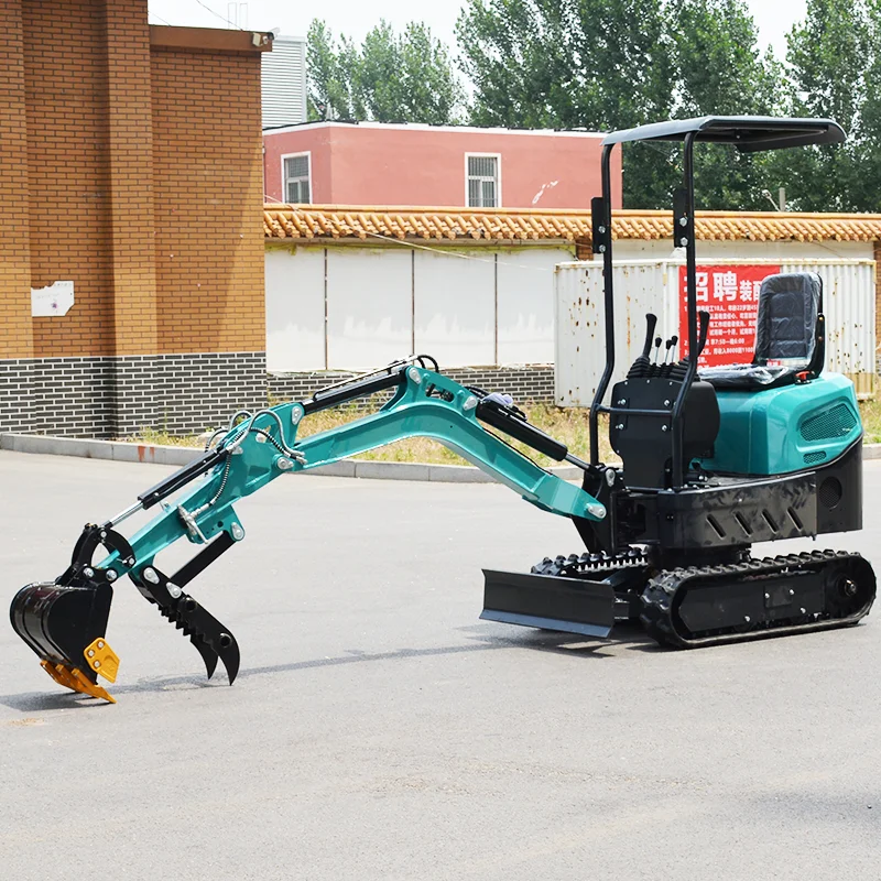 

Customized EU certified small excavator with free delivery of 1.2 tons. Compact and easy to operate design for mini household ex