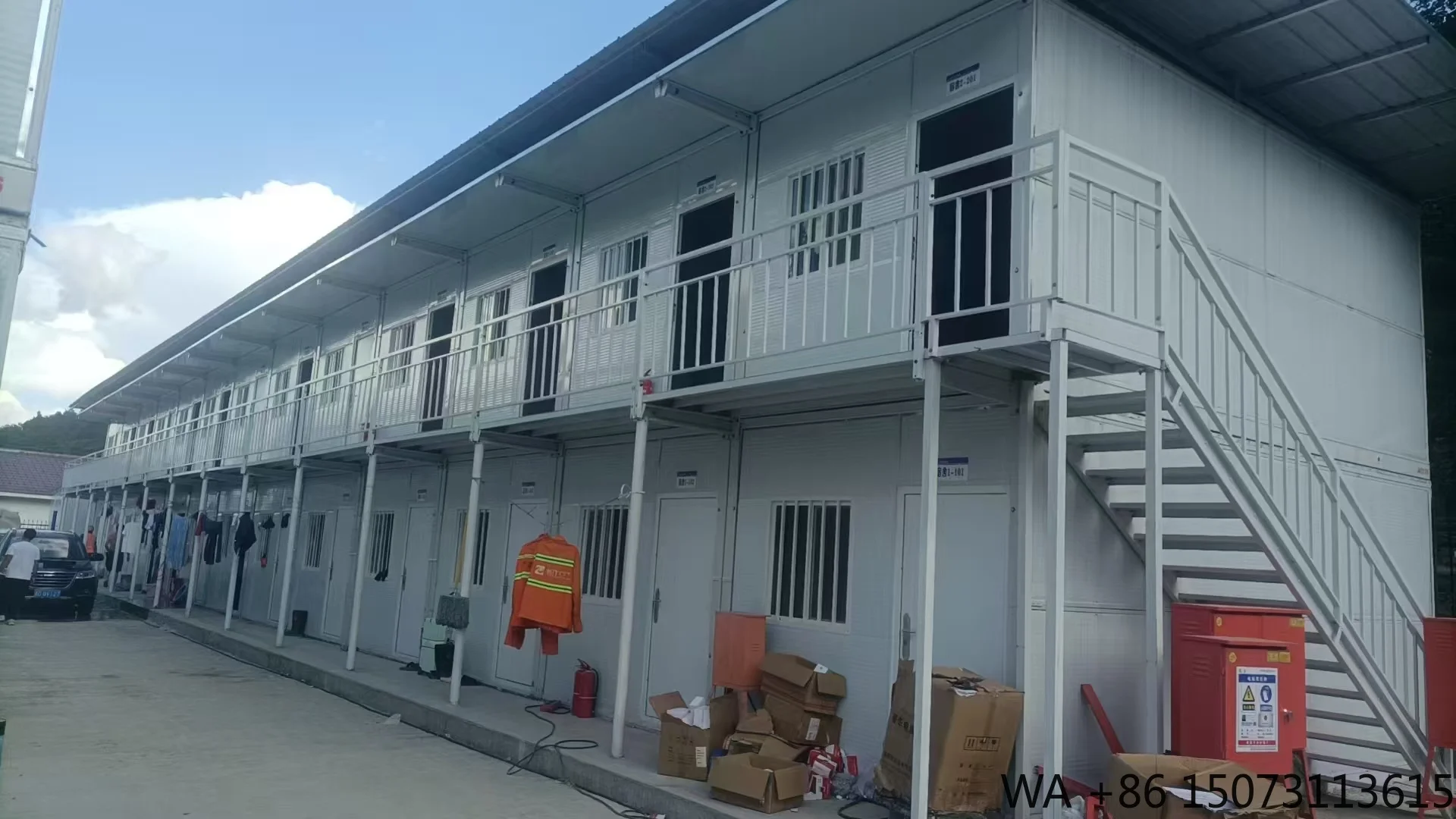 High Quality Z Shape Foldable Container House Hot Dip Galvanized Steel Fast Installation for Home Business Factory