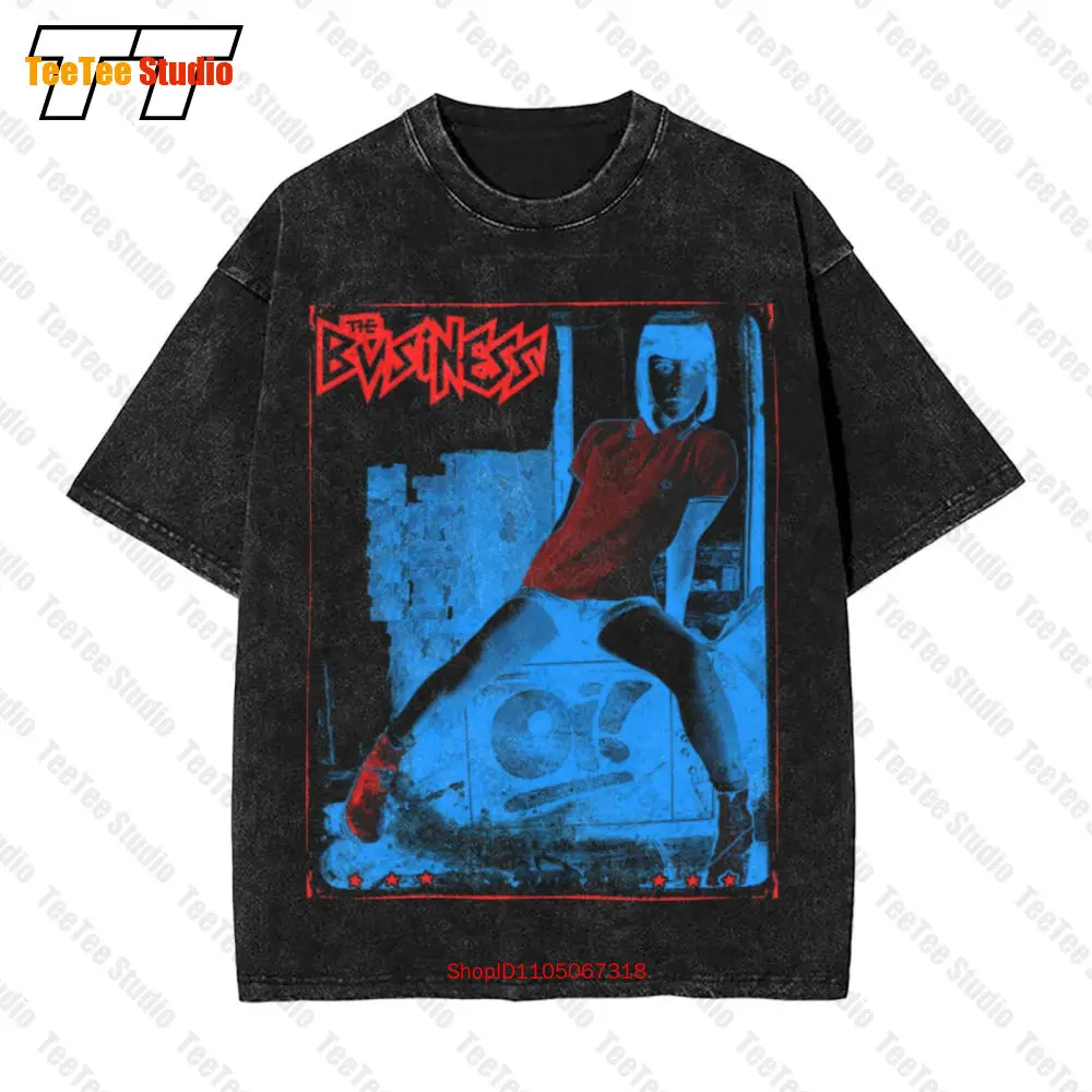

The Business Oi Skinhead Punk Rock Hardcore Vintage Oversized T-Shirt JHD1