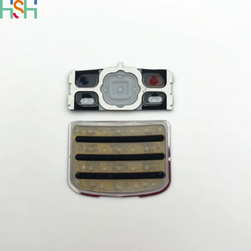 New For Nokia 6700 6700c Housing Main Menu English Or Russian Or Arabic Keypad Keyboard Buttons Cover Case