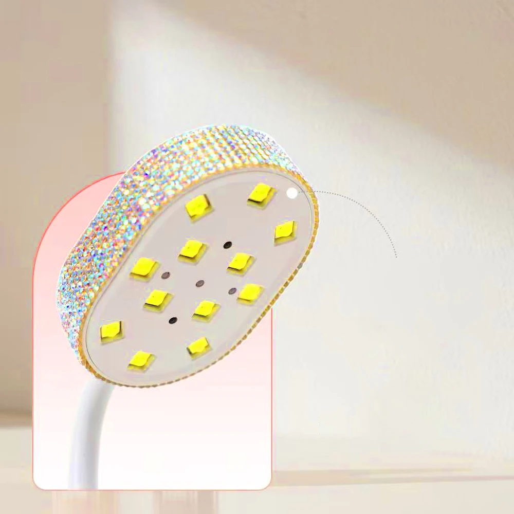 Draadloze UV LED-nagellamp Oplaadbare professionele draagbare nageldroger Mini nagelbureaulamp UV-uithardingslamp Lichten Automatische detectie