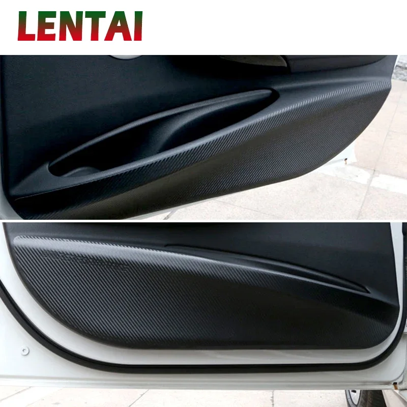 

LENTAI Auto Dust Proof Door Cushion Anti Kick Pad Mat Stickers Car-styling For BMW F30 3 Series M Performance Accessories