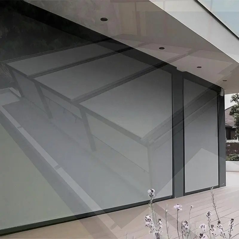 

High Quality Remote Controlled Outdoor Roller Zip Screen Shades for Custom Sizes Suitable for Gardens Patios Balconies Rolling