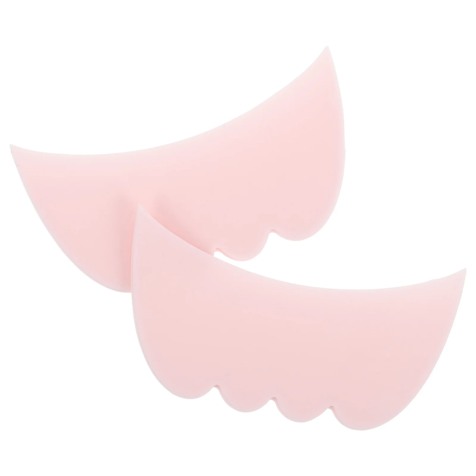 2 個のシリコーンまつげシールドメイクアップアシスタントマスカラアイライナーガードツールアイシャドウステンシル保護