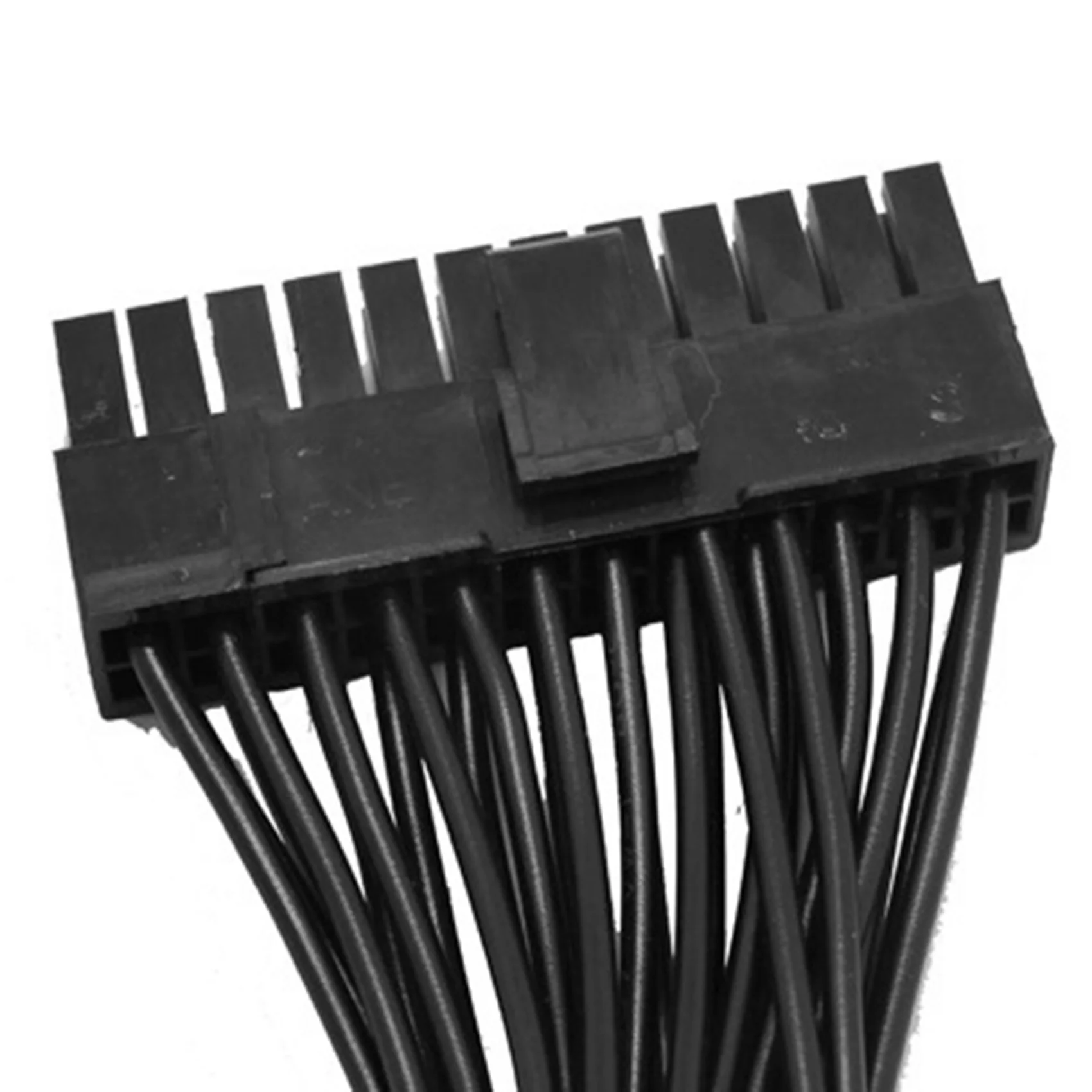 2 шт. ATX 24-контактный блок питания шнур питания 18AWG силовой синхронный стартовый кабель адаптер материнской платы для BTC