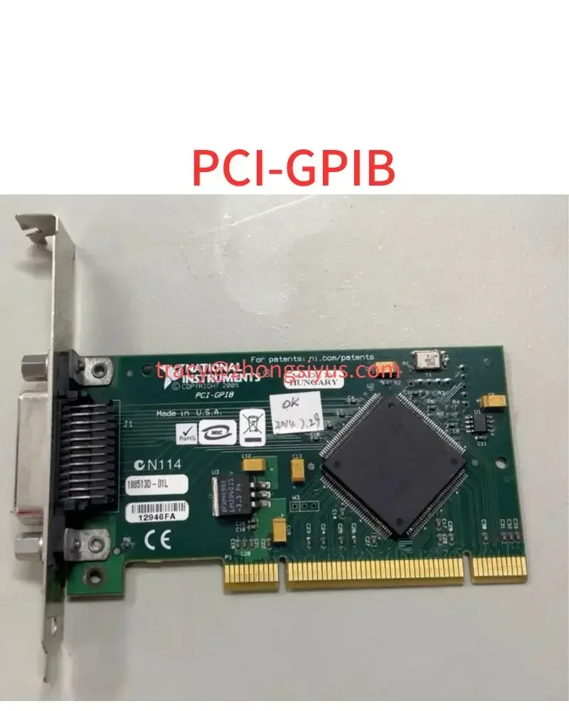 

Second-hand PCI-GPIB Data Acquisition Card 2005