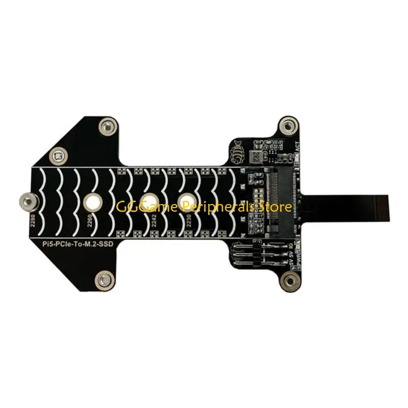 U55B M.2 Disk Drive Expansion Board For RPi 5 High Performances