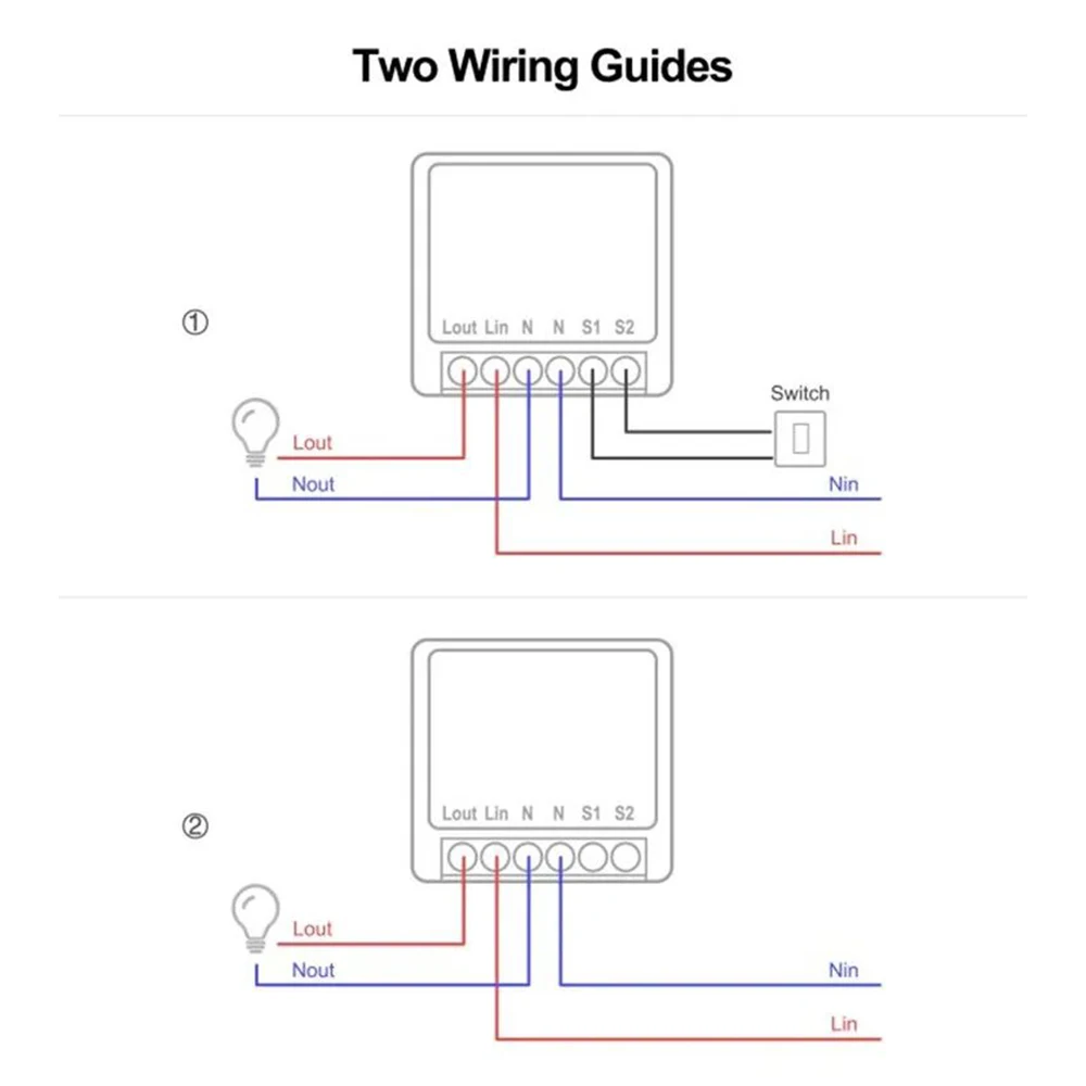 RF433 Smart Wireless Switch Mini DIY LED Lighting Wireless Remote Control Light Switches AC100V~240V 16A  For Home Led Lamp