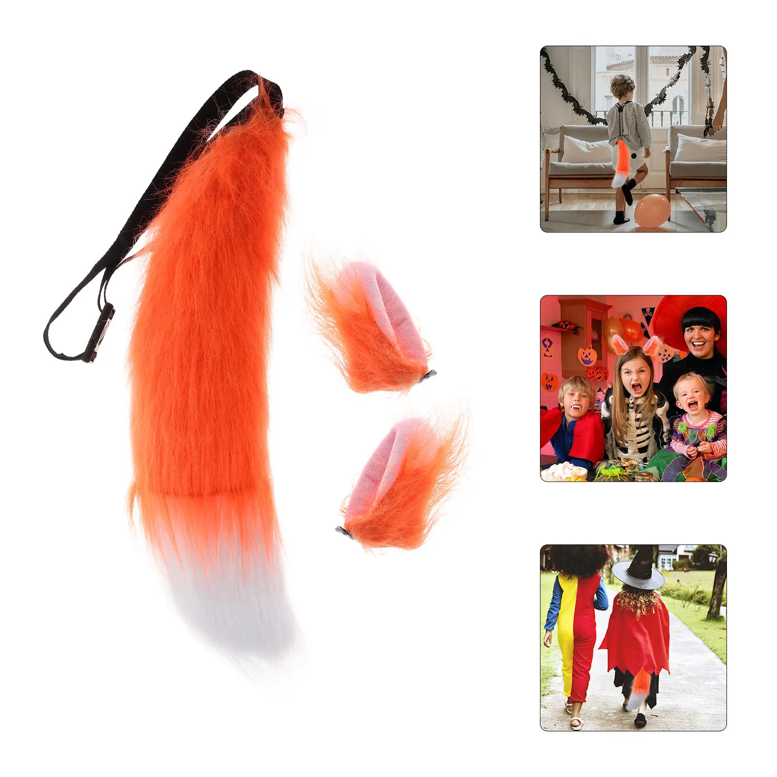 

Prop Cosplay Woman Costume Kids Artificial Headwear Fake Foxes Headdresses Faux