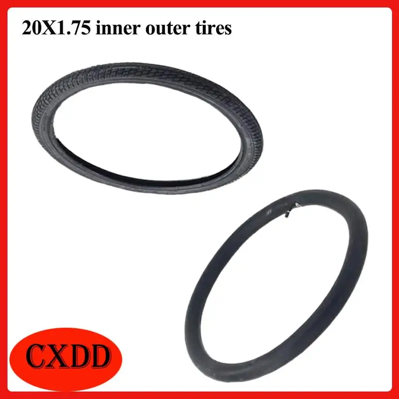 

Robust 20-Inch Mountain Bike Tire 20x1.75 Designed for BMX and Off-Road Adventures, Quality Tyre