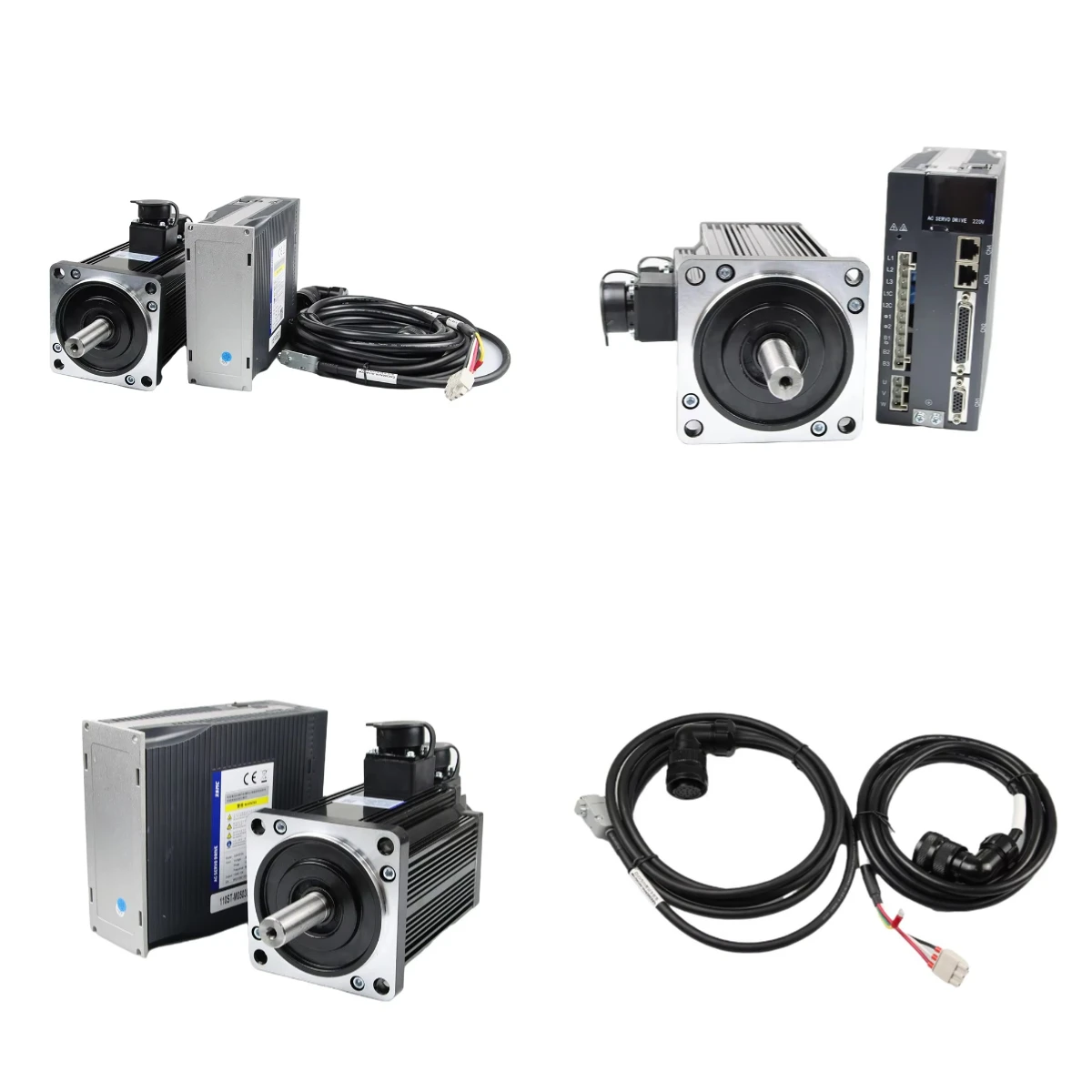 

150ST-M15020 AC Servo Motor Driver Kit, 15Nm Torque 2000RPM 220V Industrial Grade Brushless Servo Set