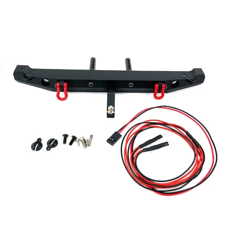 Pare-chocs Anti-Collision avant/arrière en métal pour voiture sur chenilles 1:10 RC TRXS TRX-4 Axial SCX10 SCX10-II 90046 90047
