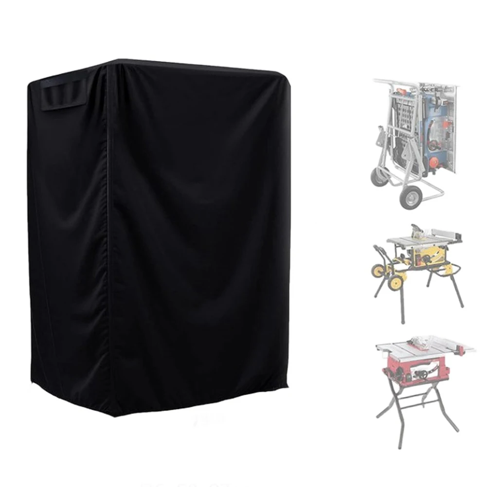 

1PC Outdoor Table Saw Cover 29*23*38inch/35*27*38inch High Density Waterproof Table Saw Cover, Outdoor Portable Dust Covers