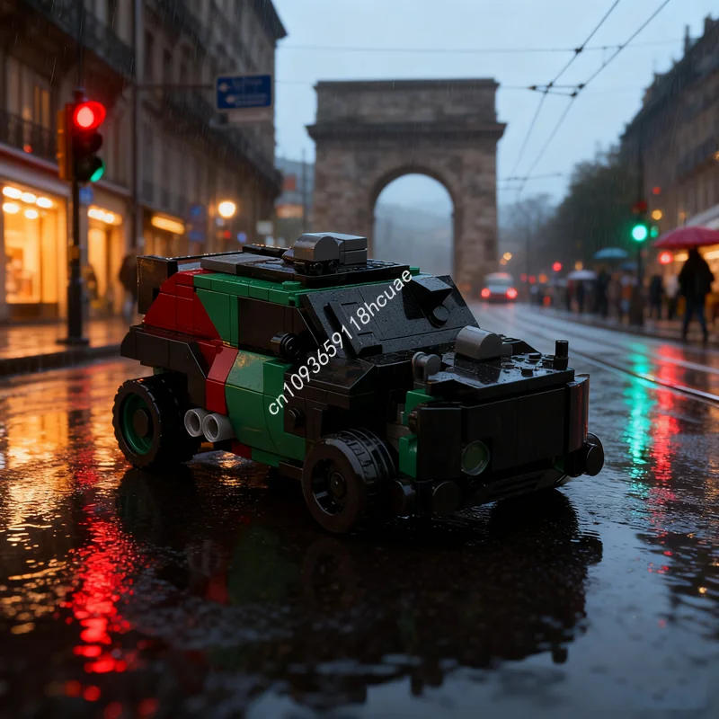 

1039pcs MOC Cyberpunk Thorton Galena Gecko Model Building Blocks Christmas Gifts Architecture DIY Education Toys Brick Birthday