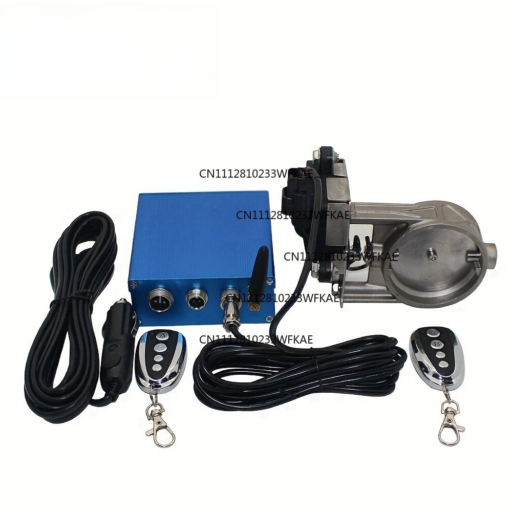 Automobile exhaust pipe system control valve vacuum controller device modified sports car sound wave