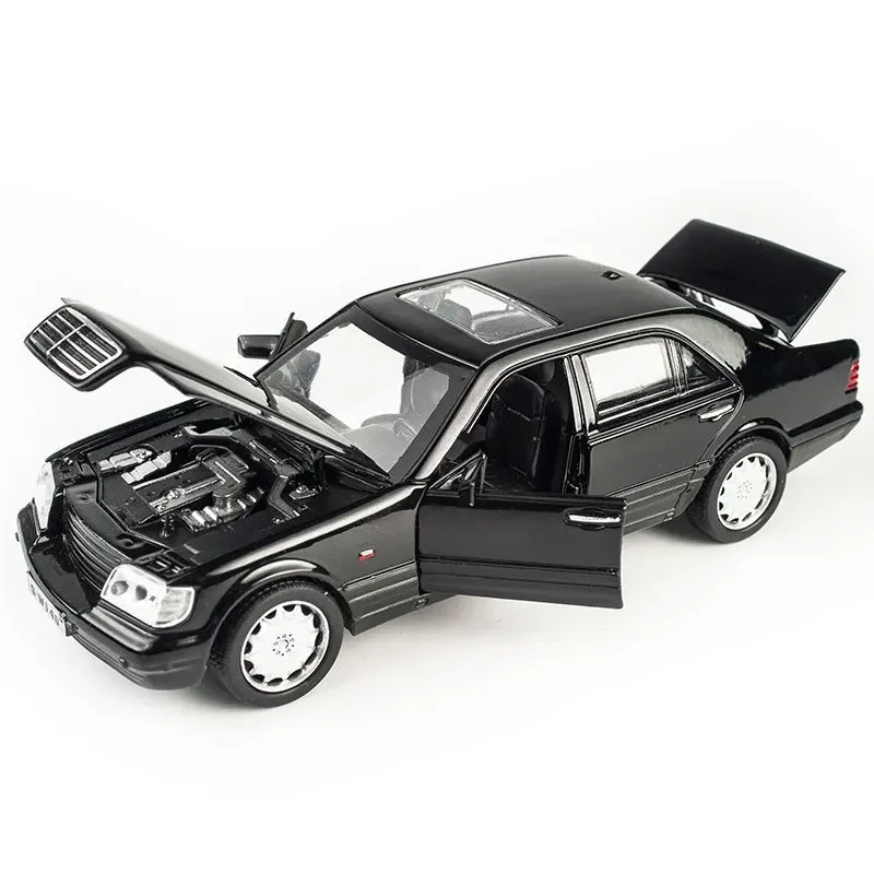 1:32 Mercedes-Benz S-W140 hohe Simulation Druckguss Auto Metall legierung Modell Auto Kinderspiel zeug Sammlung Geschenke a88