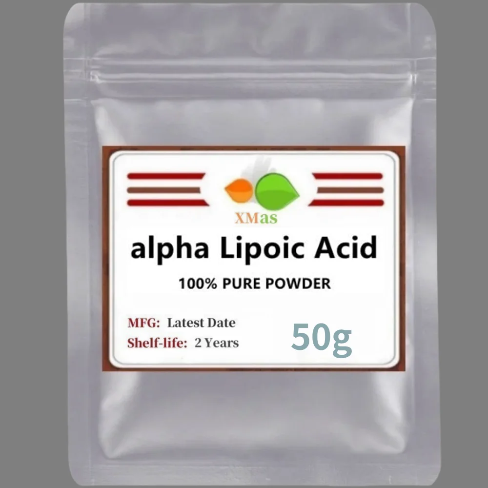 คุณภาพระดับพรีเมียม Alpha Lipoic Acid CAS 1077-28-7 กลิ่นสบู่ 50g-1000g