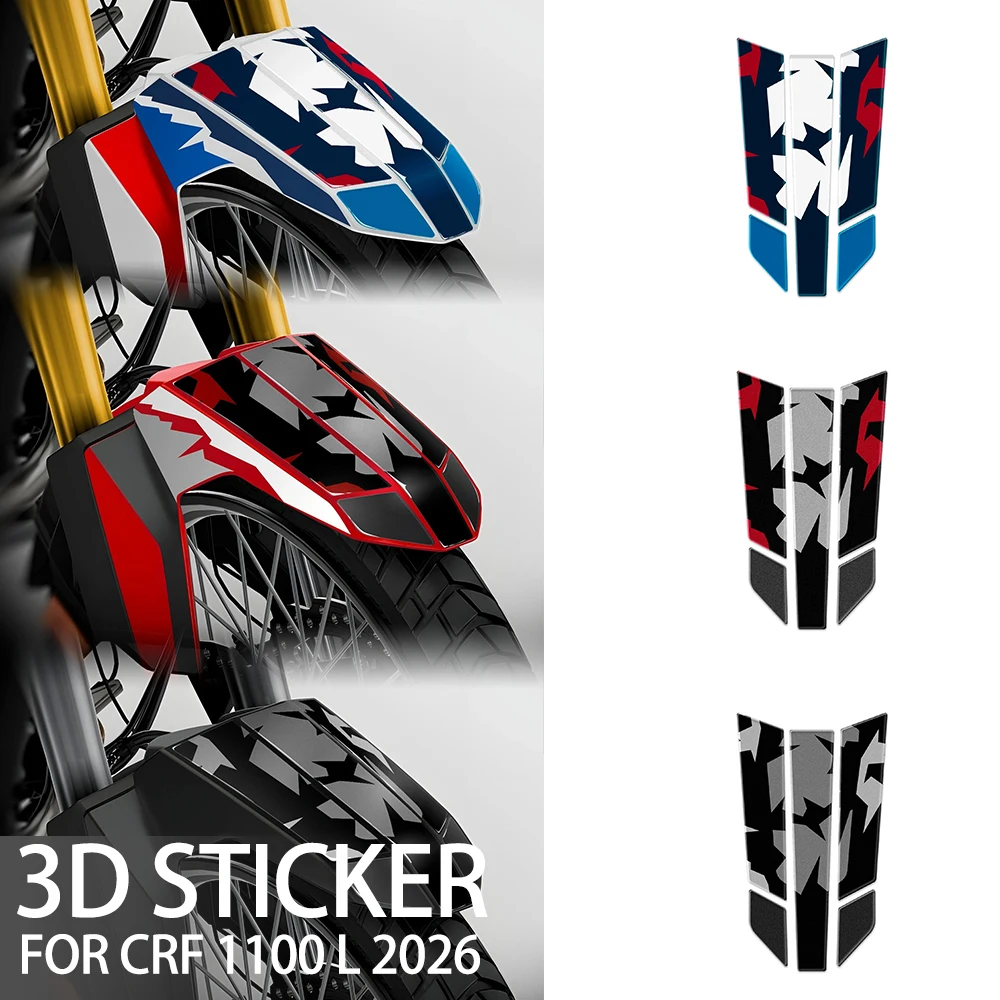 

For CRF 1100 L2026 Waterproof Protective Sticker Motorcycle 3D Sticker Kit Motorcycle Sticker