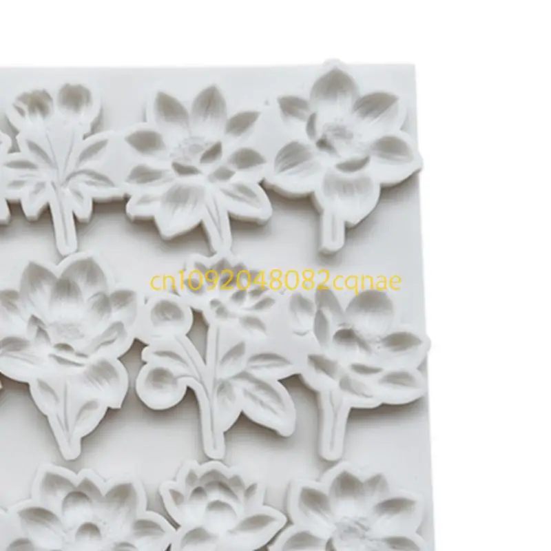 Flexible Flower Shaped Silicone Mold For Creative Desserts And Handmade Crafts