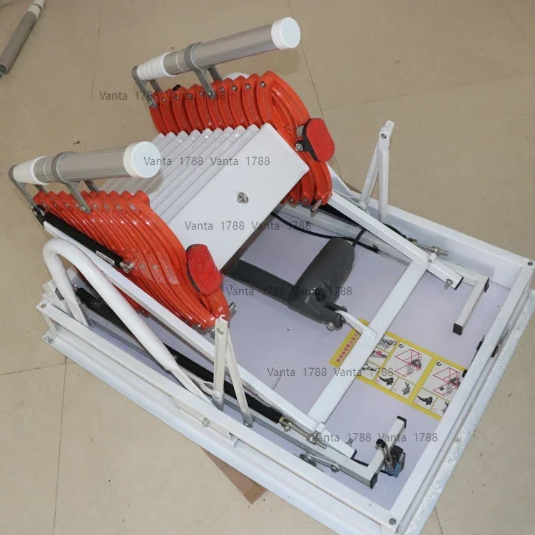 

Стандартная стальная телескопическая автоматическая телескопическая лестница-чердак/лестница с дистанционным управлением/лестница с поручнями