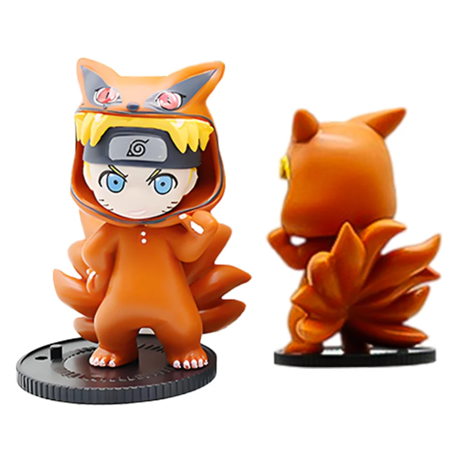 1-9 Stück Naruto Blind Box Figuren Modell Ornament Anime Uchiha Sasuke Sakura Cosplay Actionfigur Modell Spielzeug Dekorationen Geschenke – Detail 10