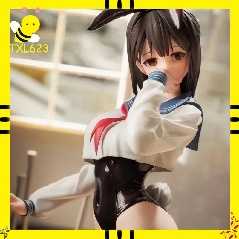 

JK Bunny Girl Фигурка в униформе Retty Аниме ПВХ Модель Кукла для украшения комнаты и настольные игрушки Подарки Коллекционная фигурка