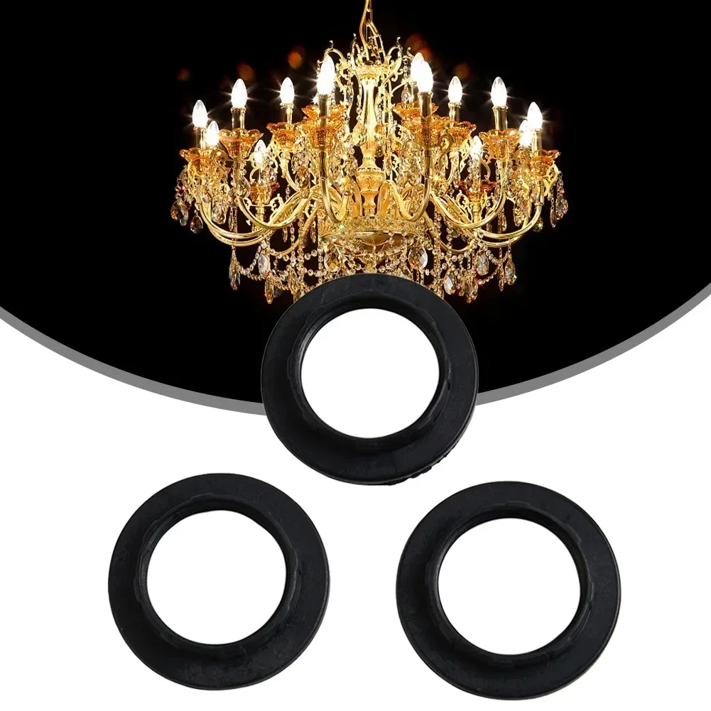 Lamp Shade Ring Solve Your Lighting Needs with E14 Plastic Lampshade Collar Ring Thread Lamp Light Shade Holders 3 Pack