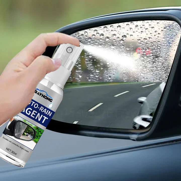 Car Glass Anti-Rain Spray Auto Water repellent Coating Agent Waterproof Rainproof Anti-fog Glass Cleaner Auto Windshield Clear