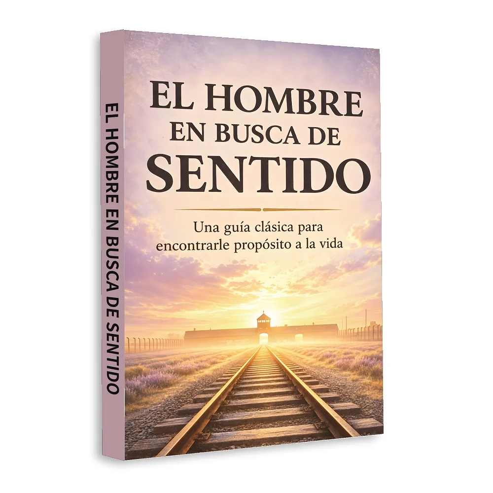 El Hombre en Busca de Sentido: Una Guía Clásica para Encontrarle Propósito a la Vida, Libro en Español de Crecimiento Personal