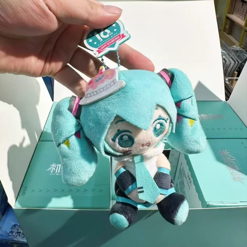 In Stock Hatsune Miku Cartoon Animation Super Cute Blind Box Peripheral Pendant Doll Cute Doll Bags Pendant Birthday Gifts