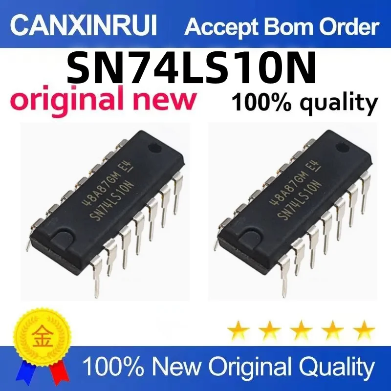 

（20 pieces）HD74LS10P SN74LS10N 74LS10 in-line DIP14 triple input 3 NAND gate chip