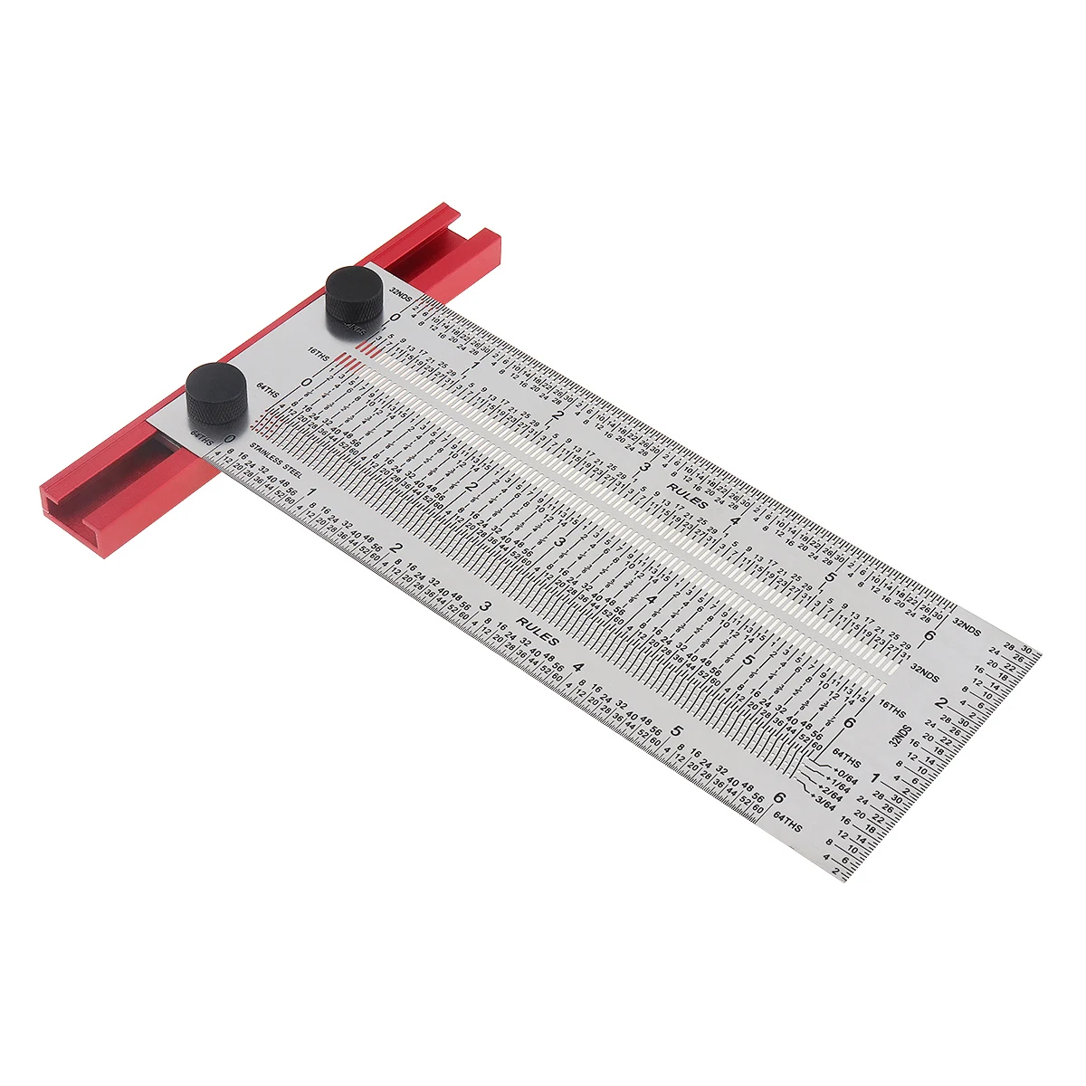 6/12 Inch Line Ruler Precision Marking 1/ 64\